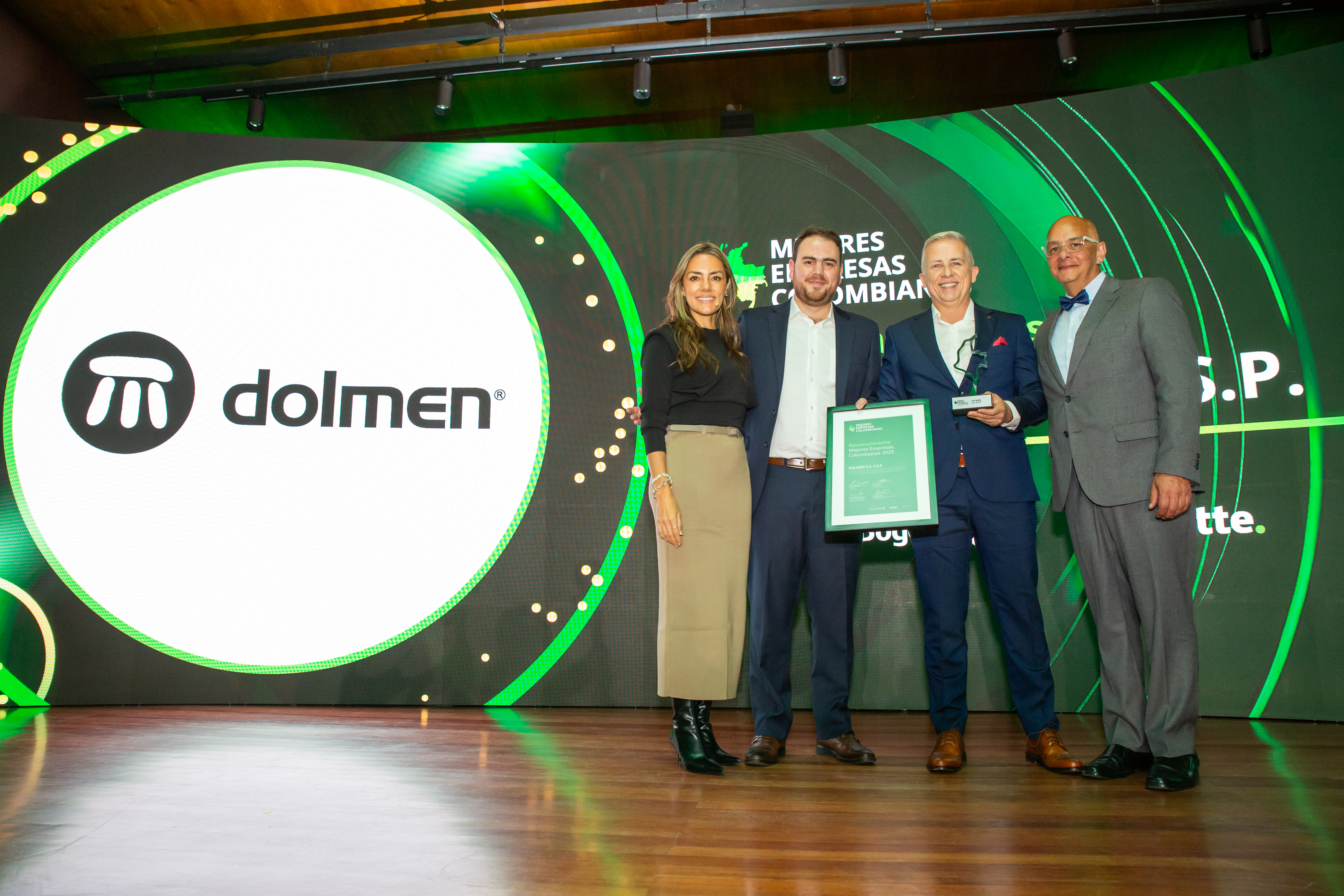 Dolmen hace historia y entra al selecto grupo de las Mejores Empresas Colombianas 2025