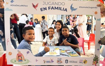 Dolmen se une a la celebración del Mes de la Niñez junto a la Alcaldía de Soledad