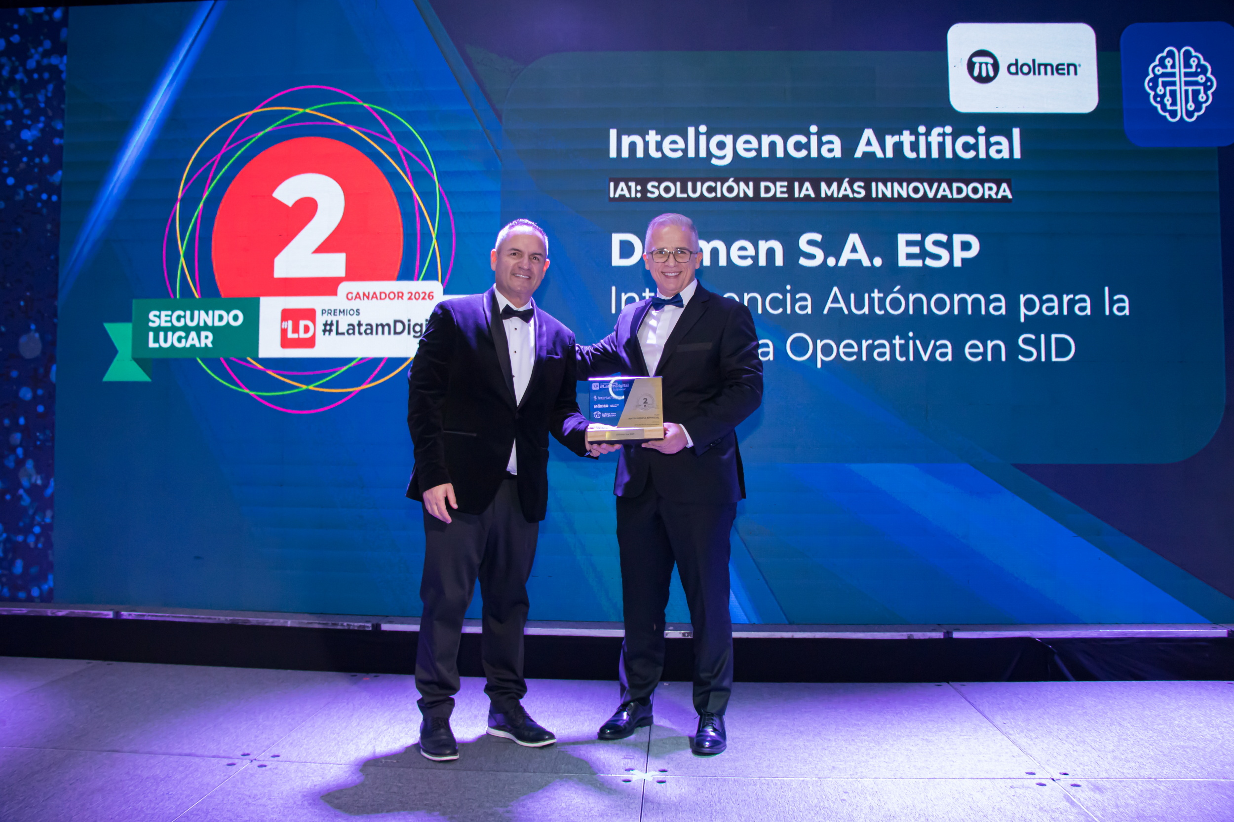 La apuesta por la inteligencia artificial lleva a Dolmen al segundo lugar de los Premios Latam Digital 2026